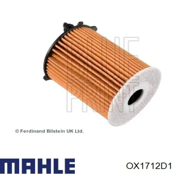 Filtro de aceite OX1712D1 Mahle Original