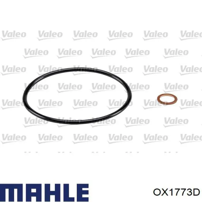Filtro de aceite Mahle Original OX1773D precio, desde 9,02 EUR
