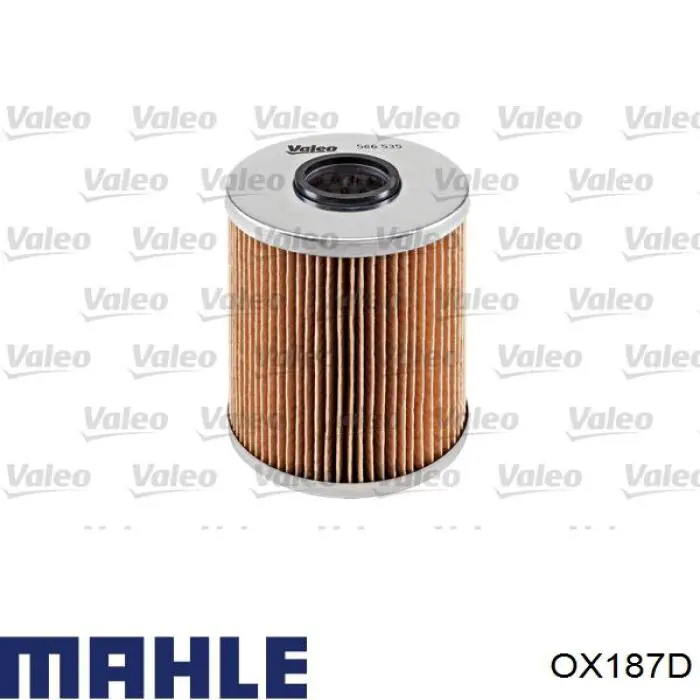 Filtro de aceite OX187D Mahle Original