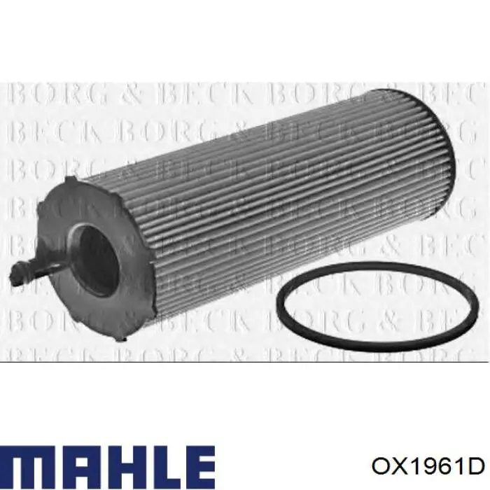 OX1961D Mahle Original filtro de aceite