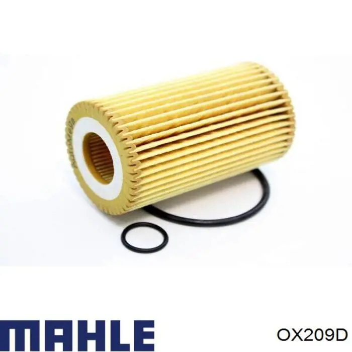 OX209D Mahle Original filtro de aceite