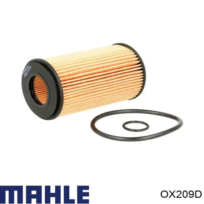 Filtro de aceite OX209D Mahle Original
