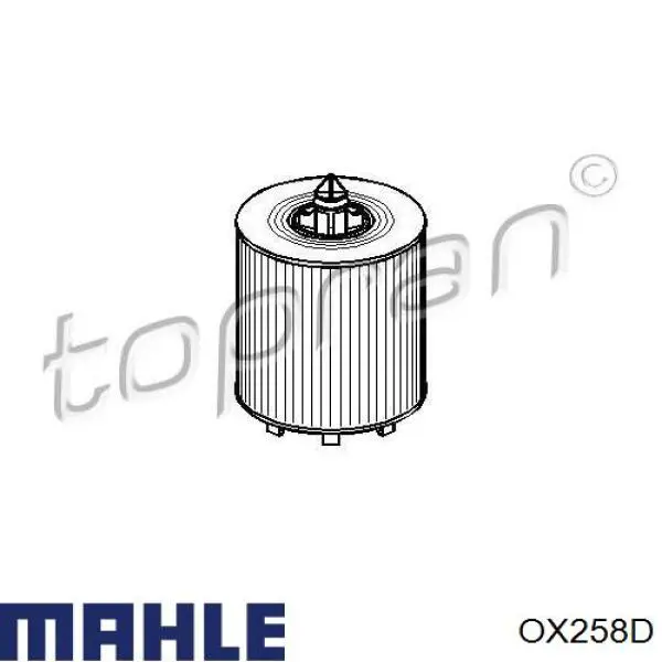 Comprar OX258D Mahle Original Filtros de aceite