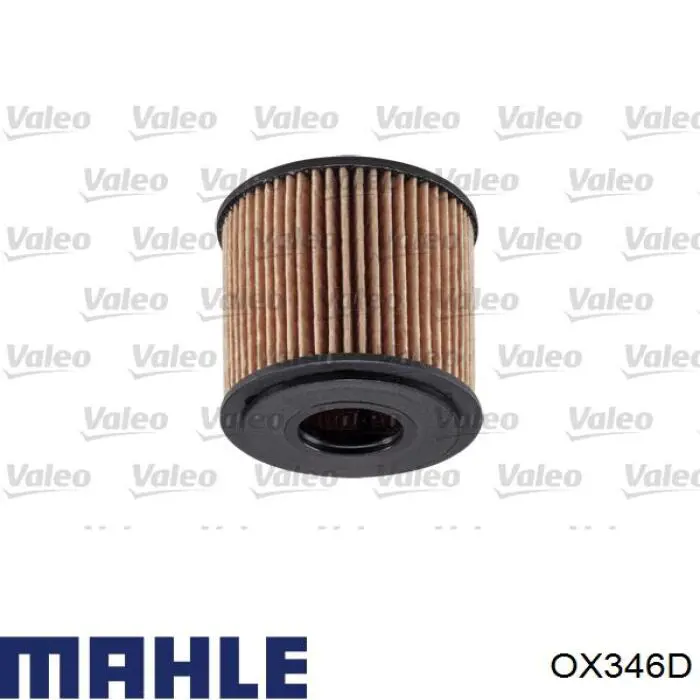 OX346D Mahle Original filtro de aceite