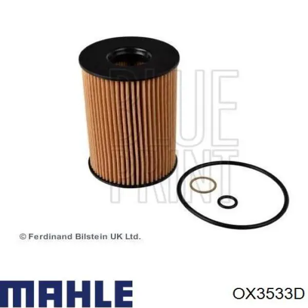 OX3533D Mahle Original filtro de aceite