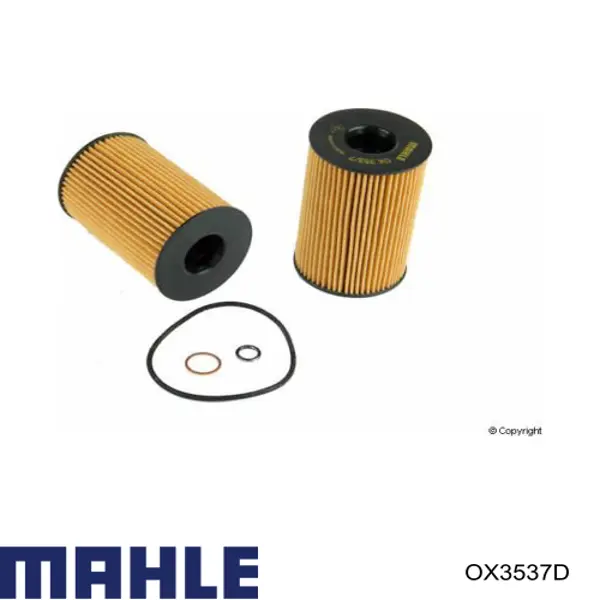 Filtro de aceite motor Mahle Original OX3537D
