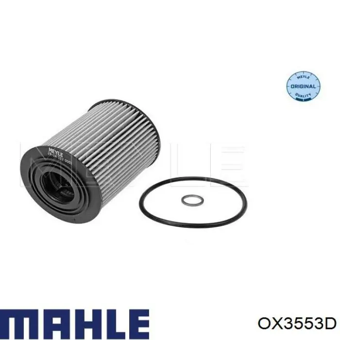 Comprar OX3553D Mahle Original Filtros de aceite