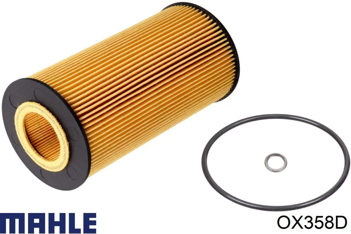 OX358D Mahle Original filtro de aceite