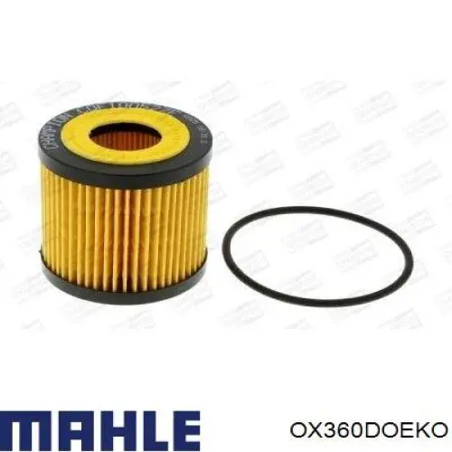 OX360DOEKO Mahle Original filtro de aceite