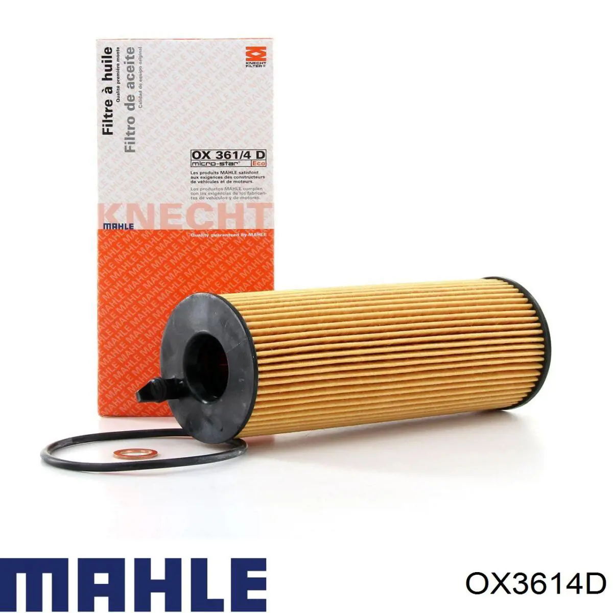 Filtro de aceite MAHLE OX3614D
