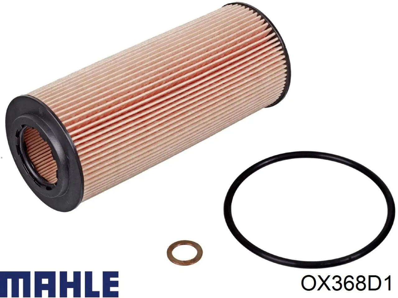 Filtro de aceite OX368D1 Mahle Original