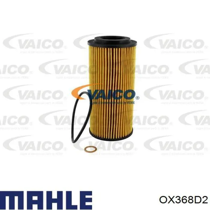 OX368D2 Mahle Original filtro de aceite