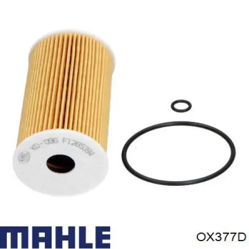 OX377D Mahle Original filtro de aceite