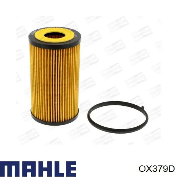 OX379D Mahle Original filtro de aceite