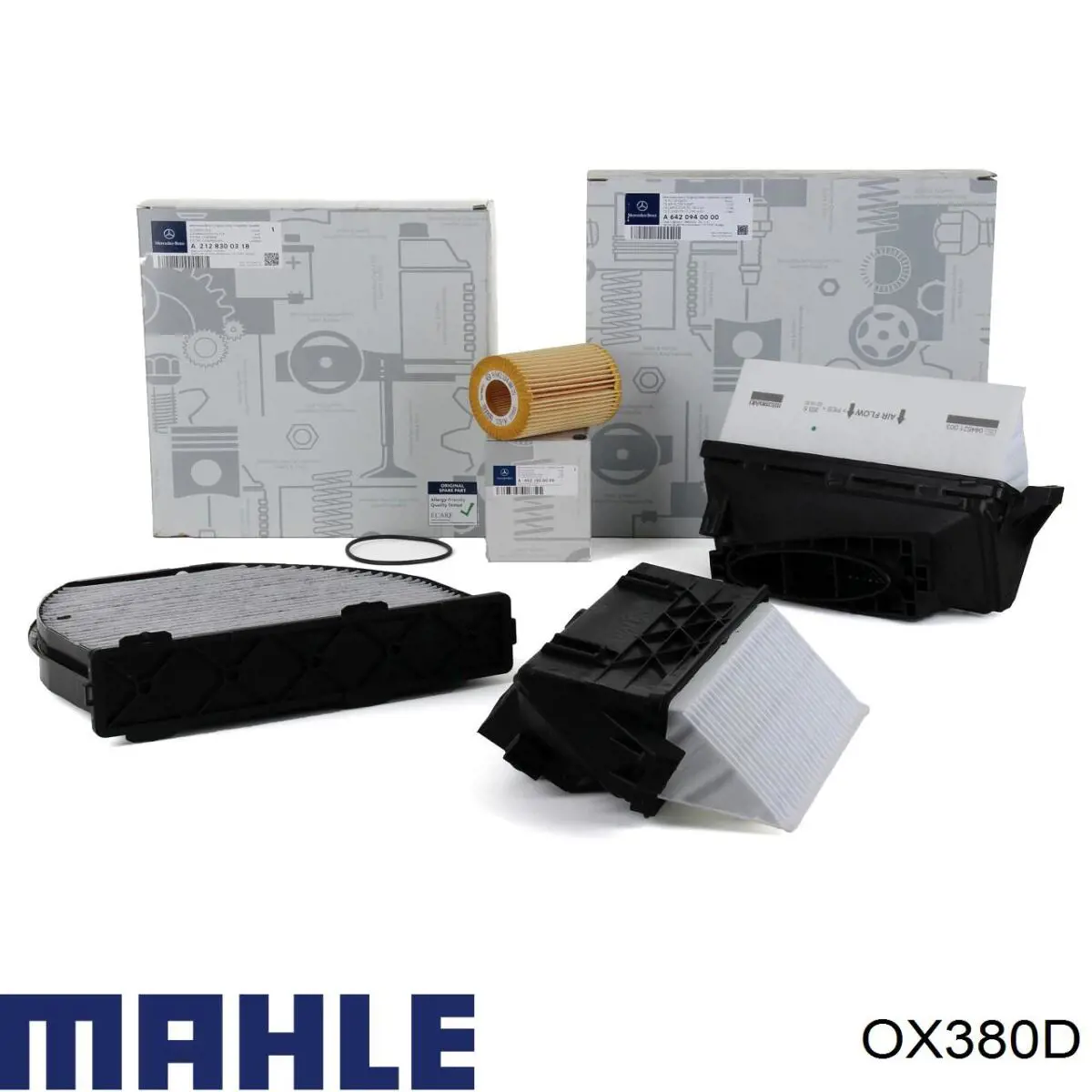 OX380D Mahle Original filtro de aceite