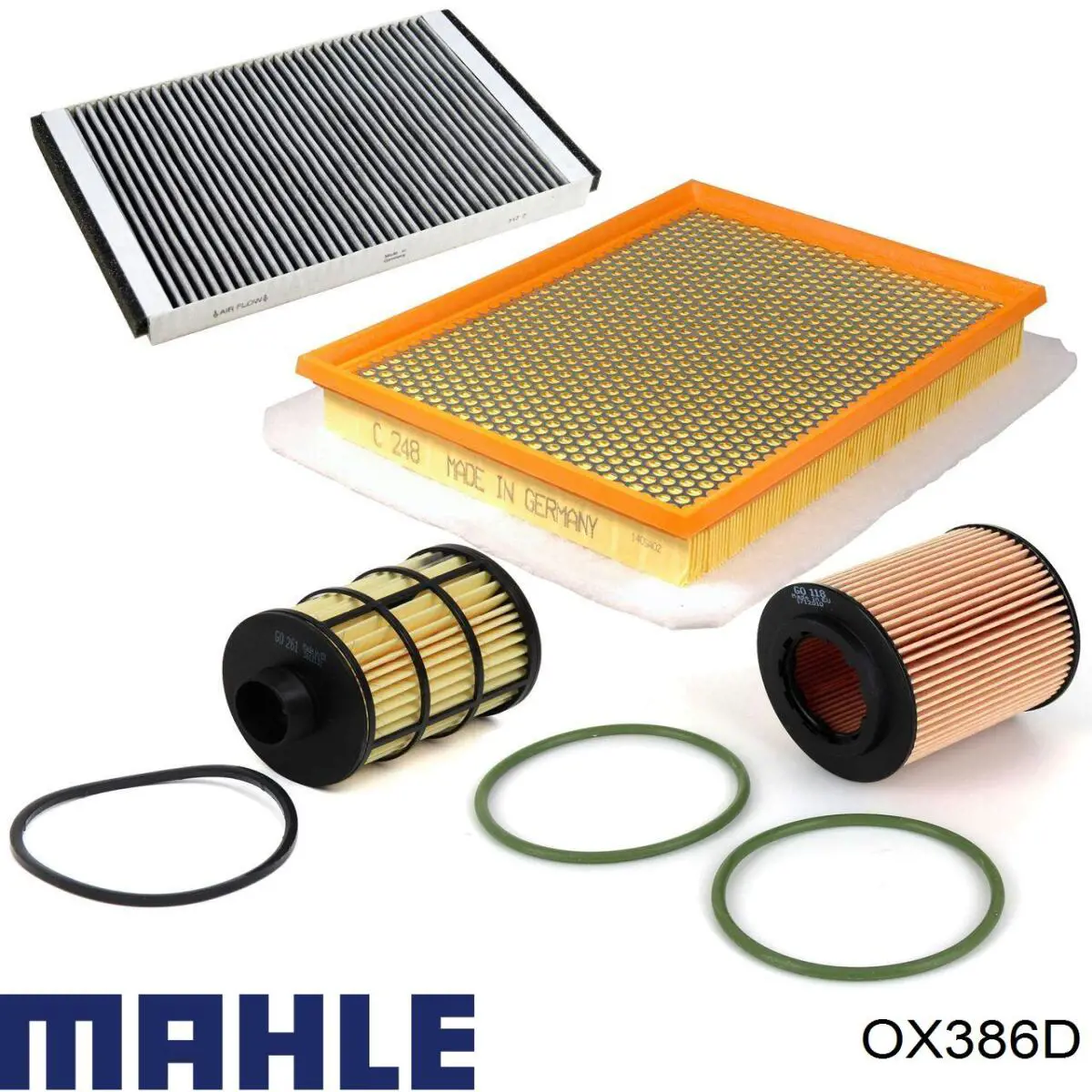 Filtro de aceite OX386D Mahle Original