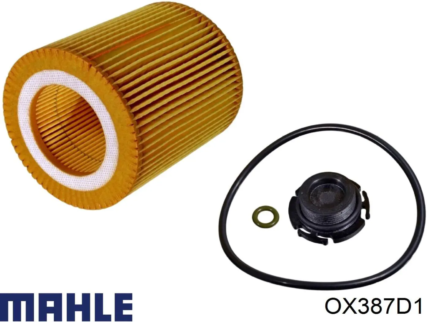 OX387D1 Mahle Original filtro de aceite