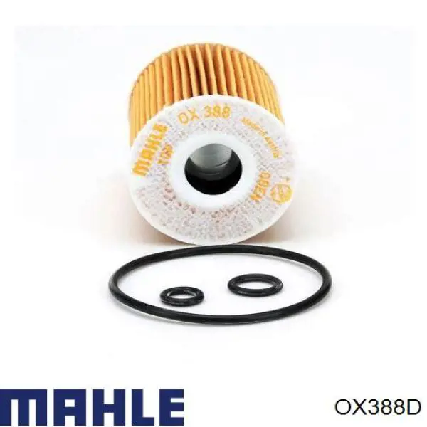 OX388D Mahle Original filtro de aceite