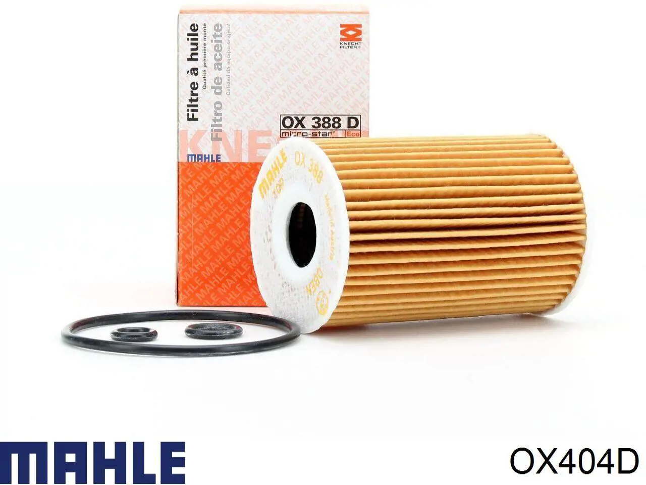 OX404D Mahle Original filtro de aceite