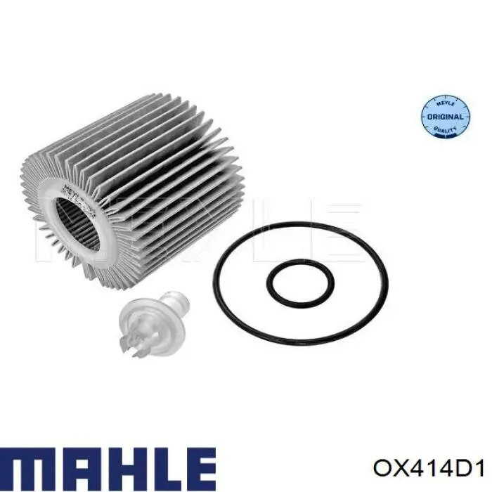 OX414D1 Mahle Original filtro de aceite
