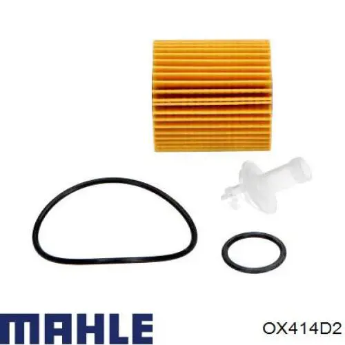 Filtro de aceite Mahle Original OX414D2 precio, desde 1,86 EUR