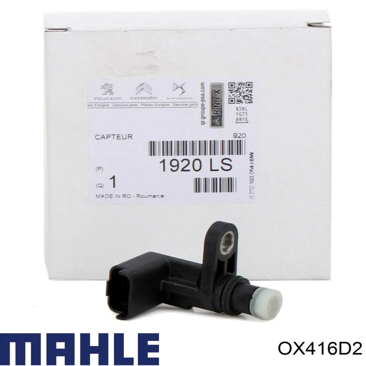 OX416D2 Mahle Original Filtro aceite