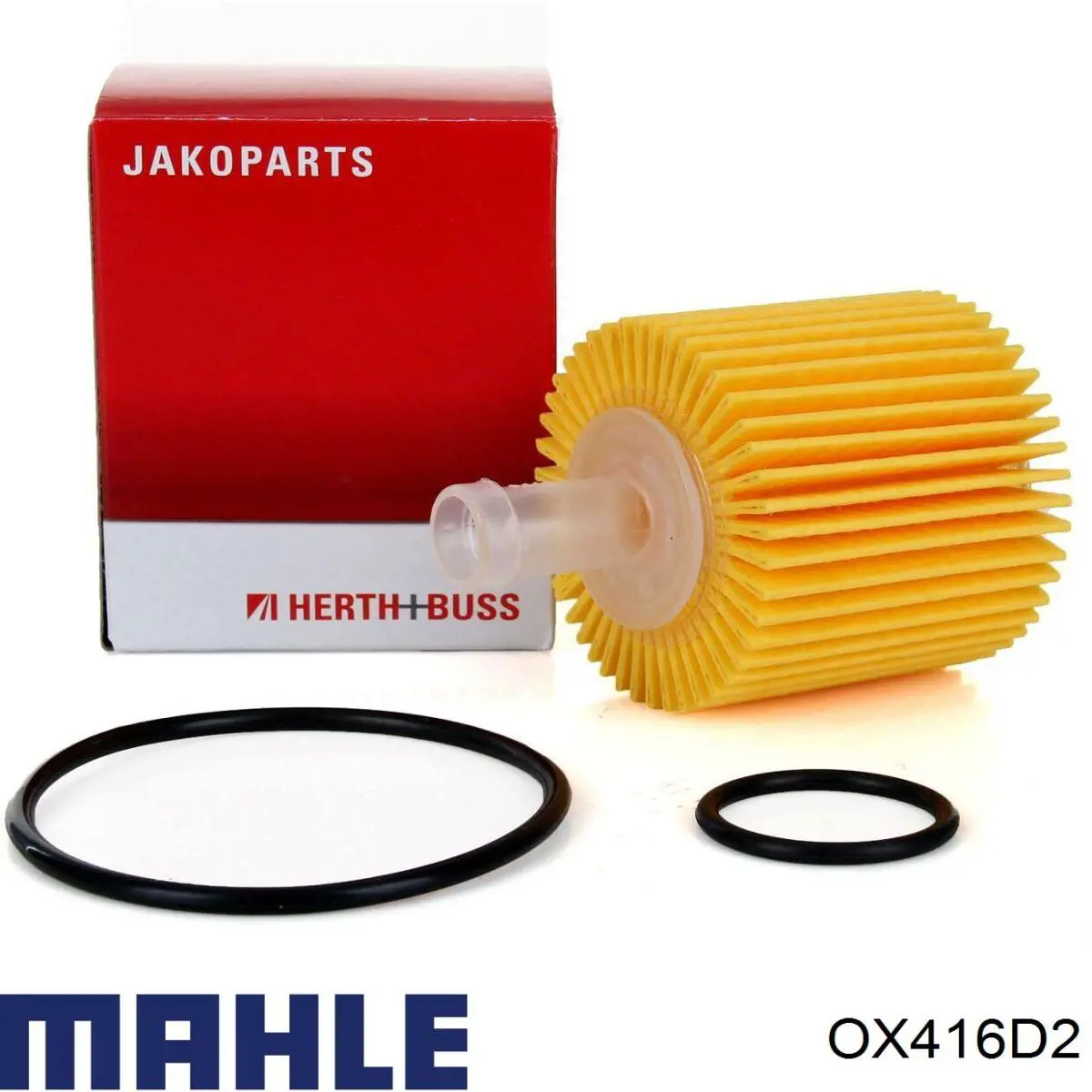 Filtro de aceite motor Mahle Original OX416D2