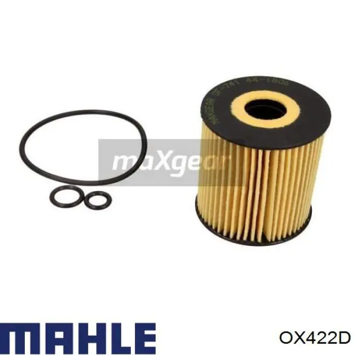 Filtro de aceite OX422D Mahle Original