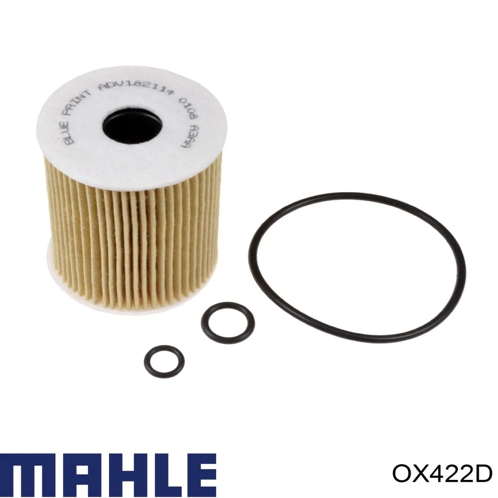 OX422D Mahle Original filtro de aceite
