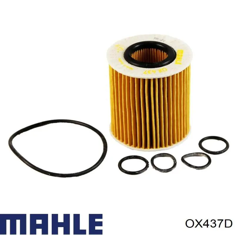 Filtro de aceite Mahle Original OX437D precio, desde 6,91 EUR
