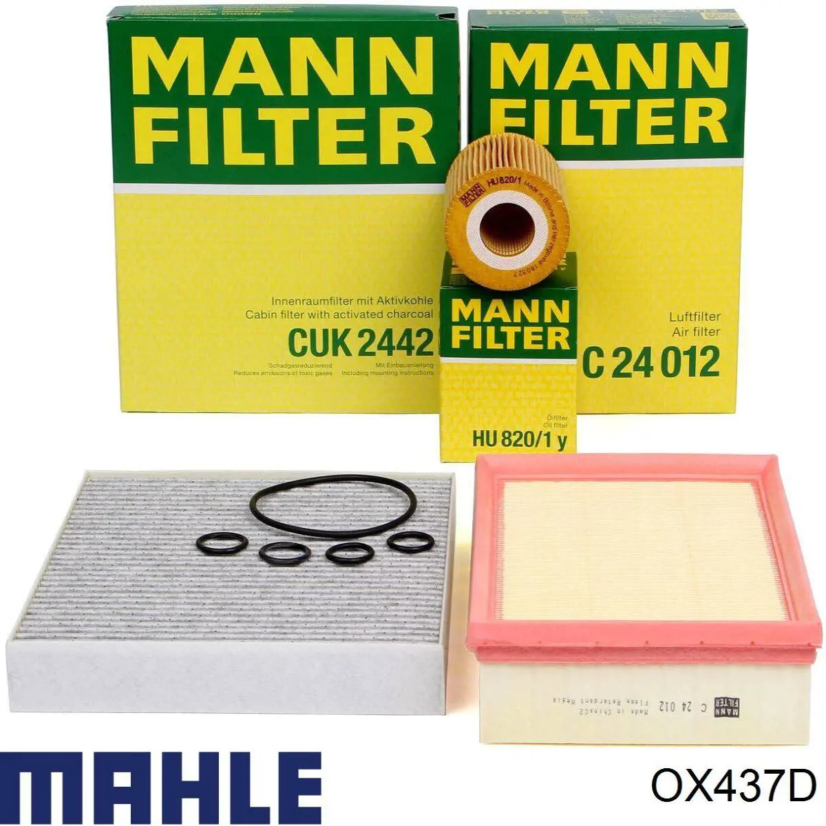 Filtro de aceite OX437D Mahle Original