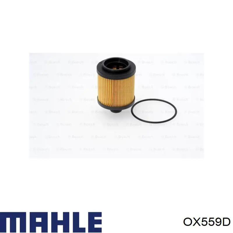 Filtro de aceite OX559D Mahle Original