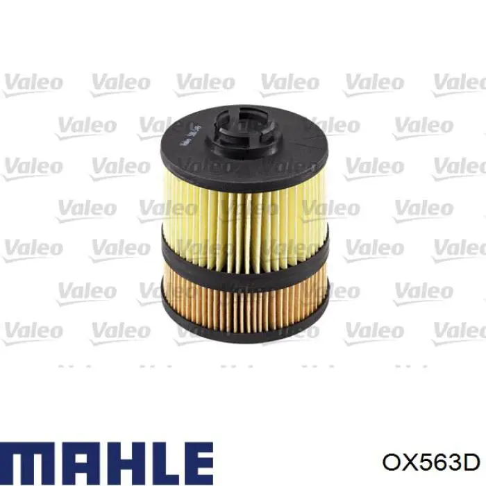 Filtro de aceite OX563D Mahle Original