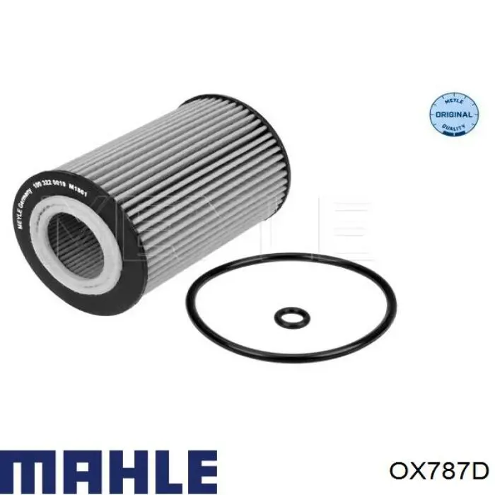 Filtro de aceite OX787D Mahle Original