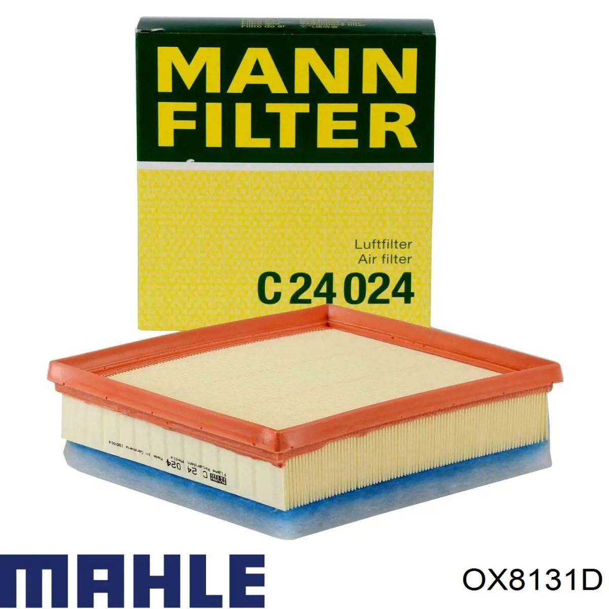 OX8131D Mahle Original Filtro aceite