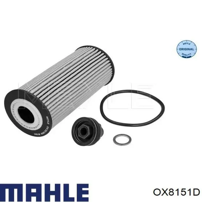 OX8151D Mahle Original Filtro aceite