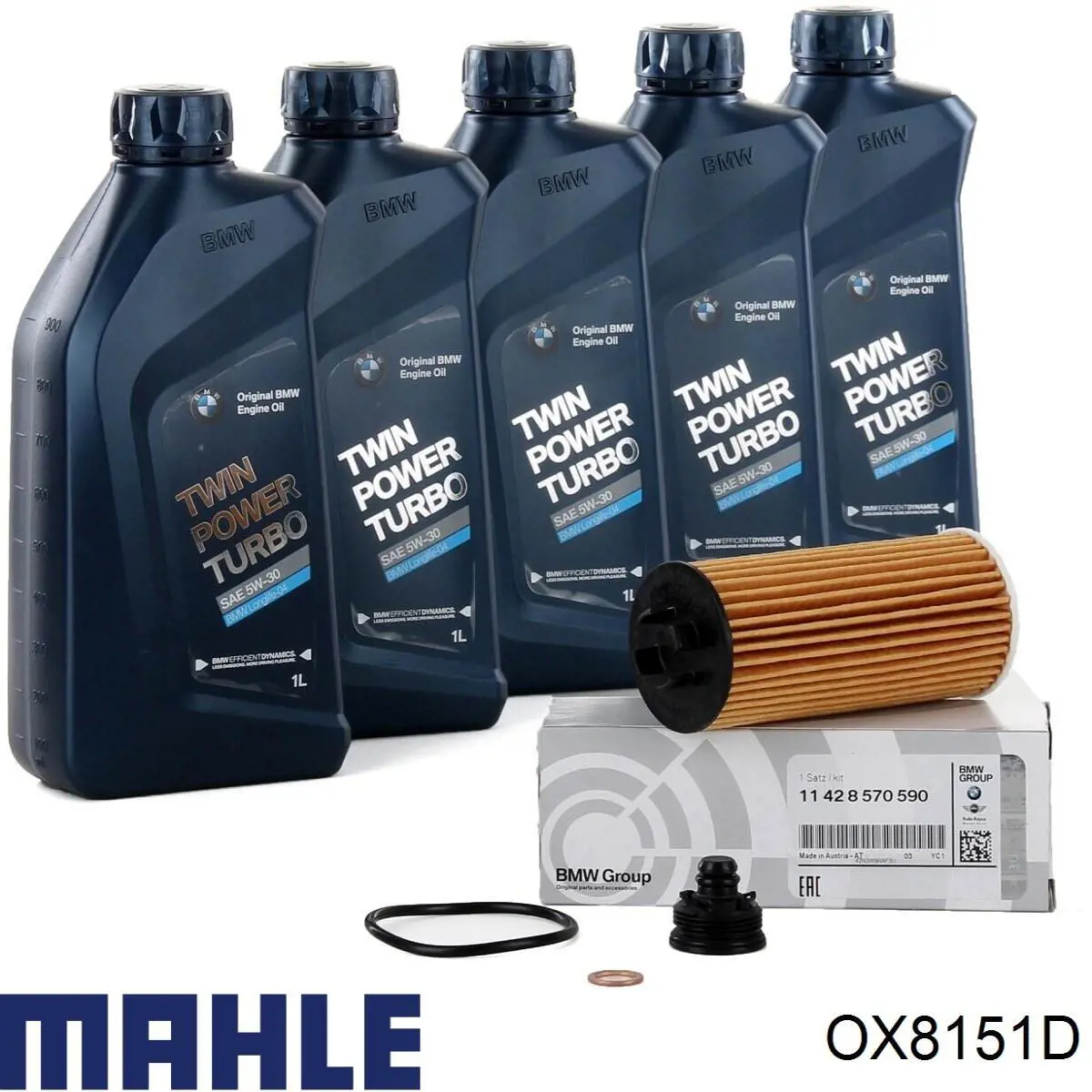 Filtro de aceite OX8151D Mahle Original