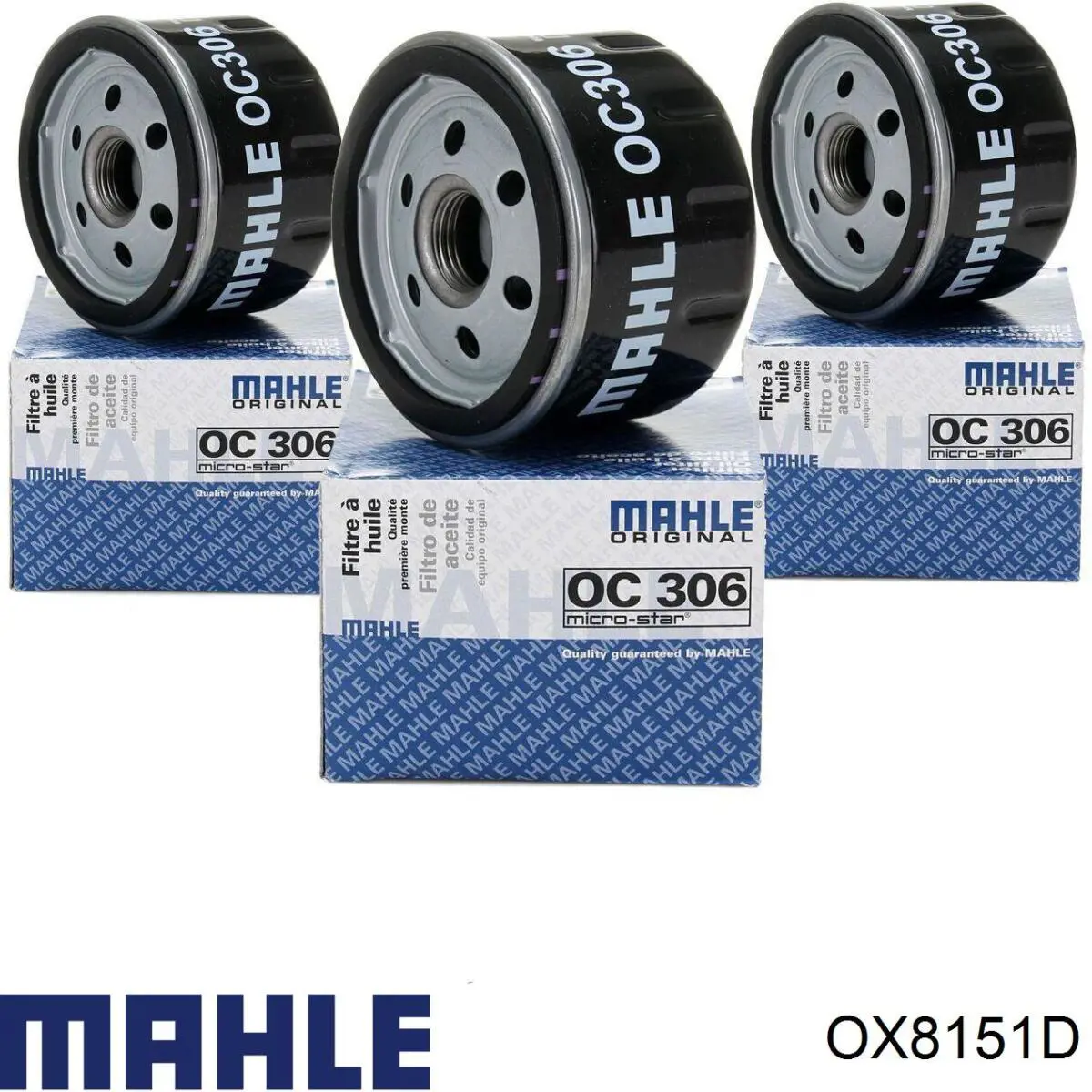 Comprar OX8151D Mahle Original Filtros de aceite