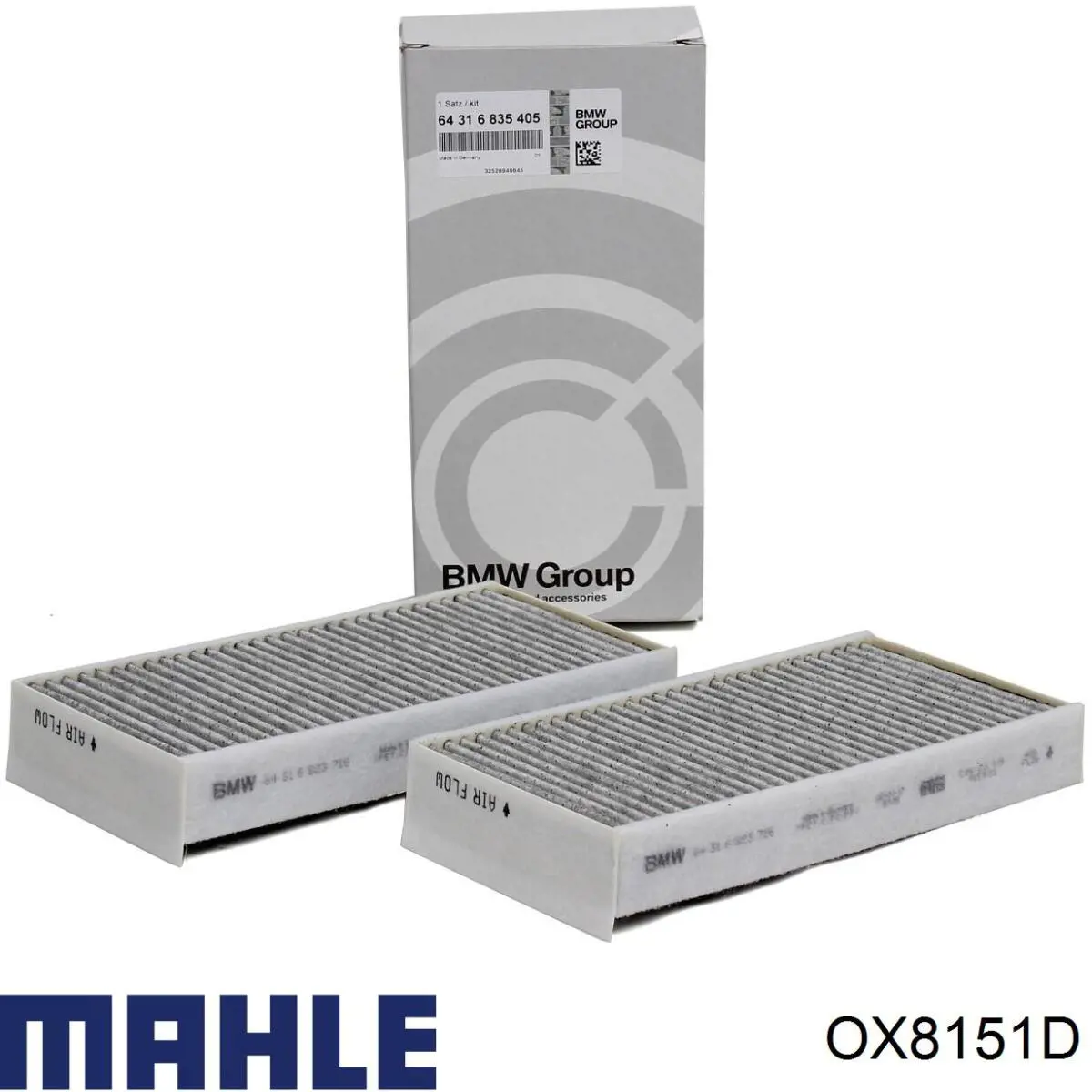 Filtro de aceite OX8151D Mahle Original