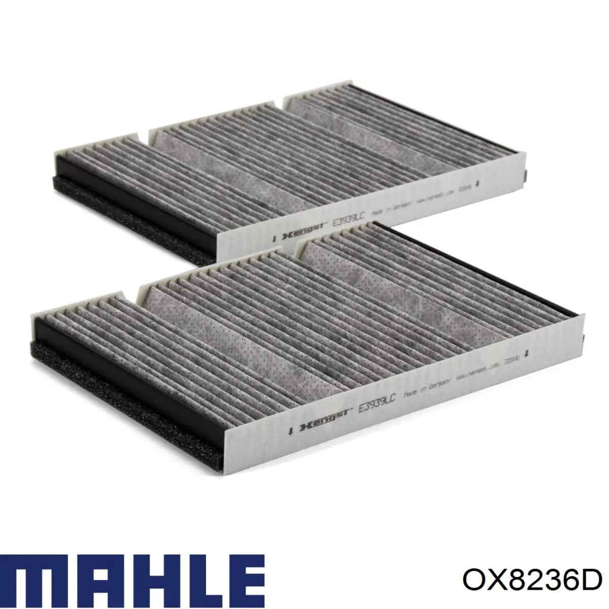 Filtro de aceite motor Mahle Original OX8236D