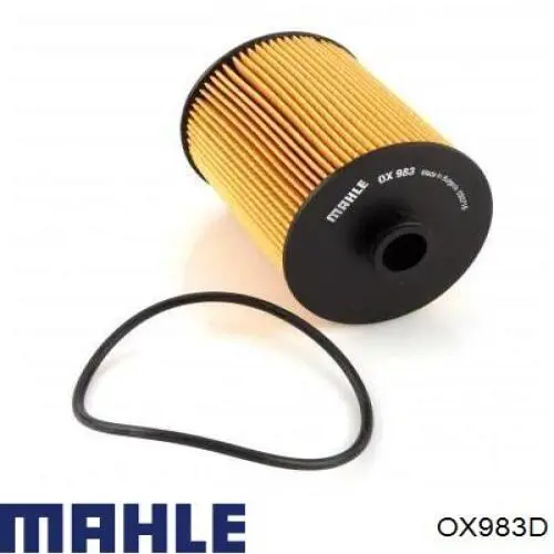 OX983D Mahle Original filtro de aceite