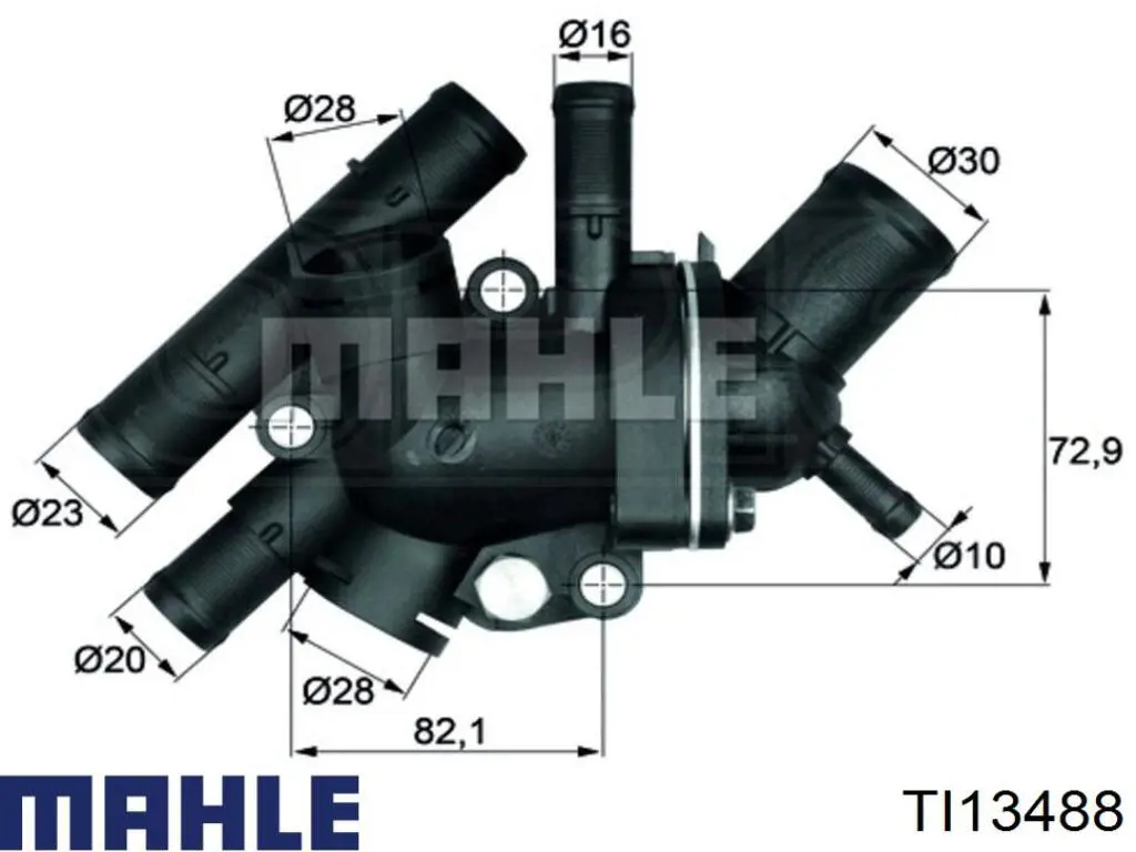 Termostato Mahle Original TI13488 precio, desde 22,49 EUR