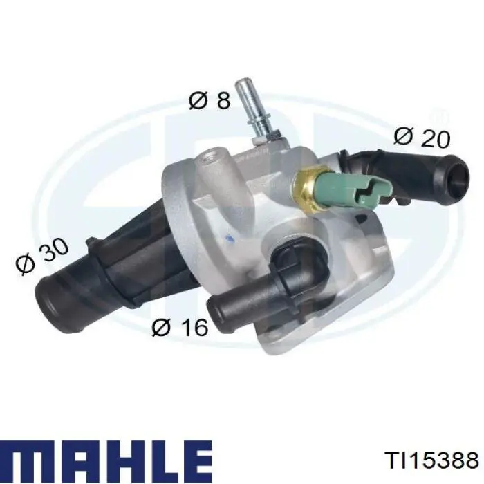 Termostato refrigerante Mahle Original TI15388
