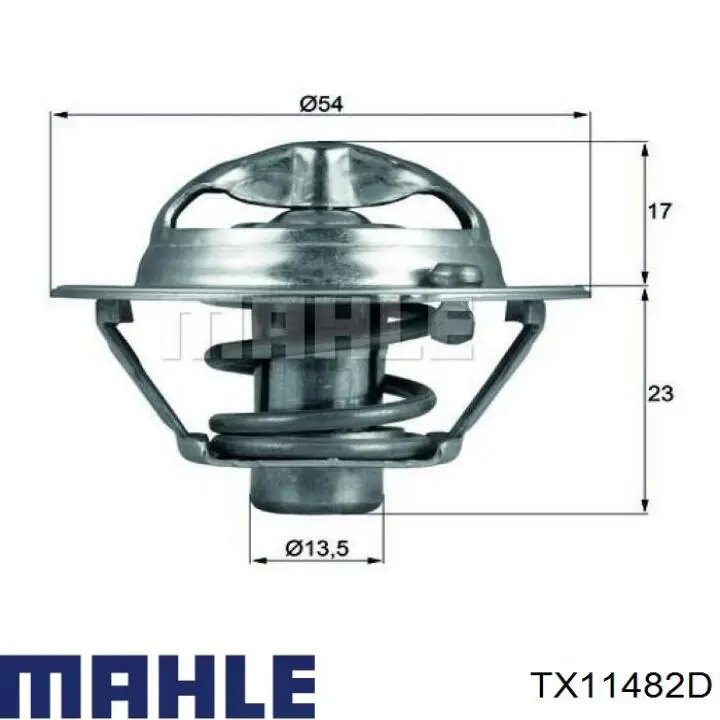 TX11482D Mahle Original Termostato de agua