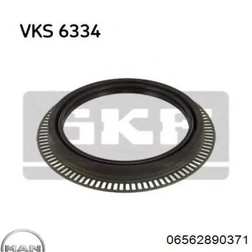 Retén exterior del semieje trasero MAN 06562890371 precio, desde 23,96 EUR