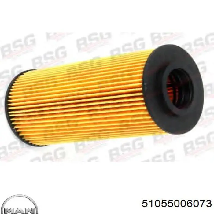 Filtro de aceite 51055006073 MAN