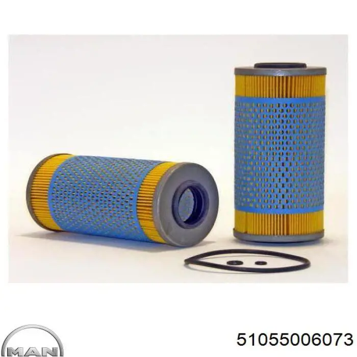Filtro de aceite MAN 51055006073 precio, desde 6,58 EUR