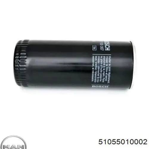 Filtro del sistema hidráulico MAN 51055010002 precio, desde 8,13 EUR
