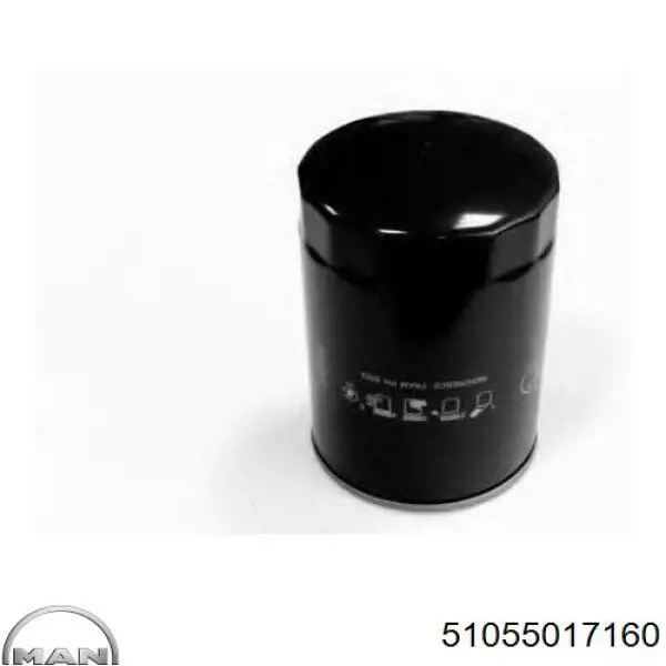 51055017160 MAN Filtro aceite