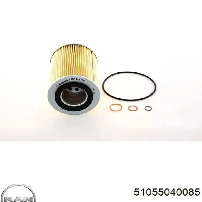 51055040085 MAN Filtro aceite